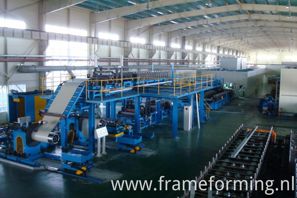 sandwich panel roll forming line